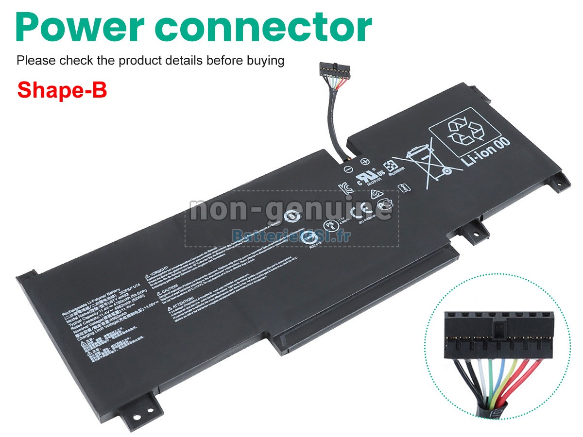 Batterie Pour MSI PRESTIGE 14 A12UC-067XPT
